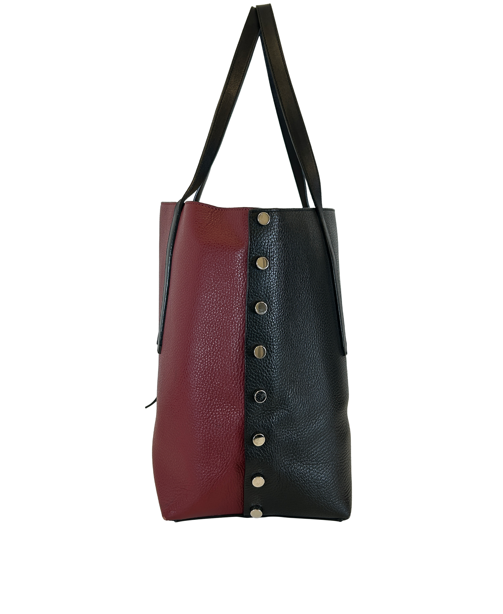 Tote Hobo, 390&euro;, Bolso, Negro/Rojo, Animal - Piel, Vista inferior
